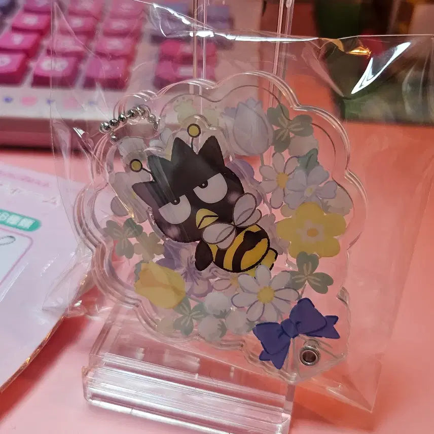 [BUNJANG] Sanrio Batzmaru Honeybee Acrylic Keyring / 산리오 꿀벌 아크릴 키링 (바츠마루)