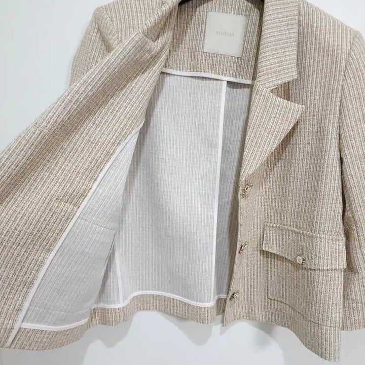 [SOLD OUT] MAGJAY 트위드 칠부 자켓