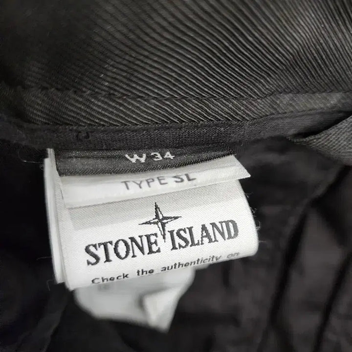 [BUNJANG] Stone Island Cotton Garment Dyed Cargo Pants Black / [새제품/W34] 스톤아일랜드 정품 코튼 가먼트다잉 카고 남성 바지 블랙