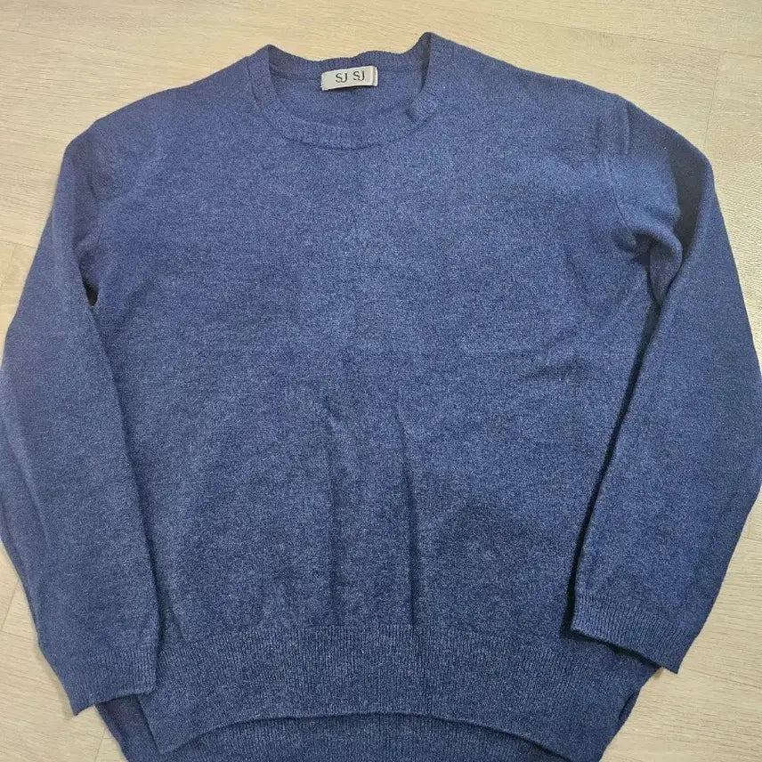 [BUNJANG] SJ SJ Blue Knit Sweater / SJ SJ 블루 니트 스웨터 90