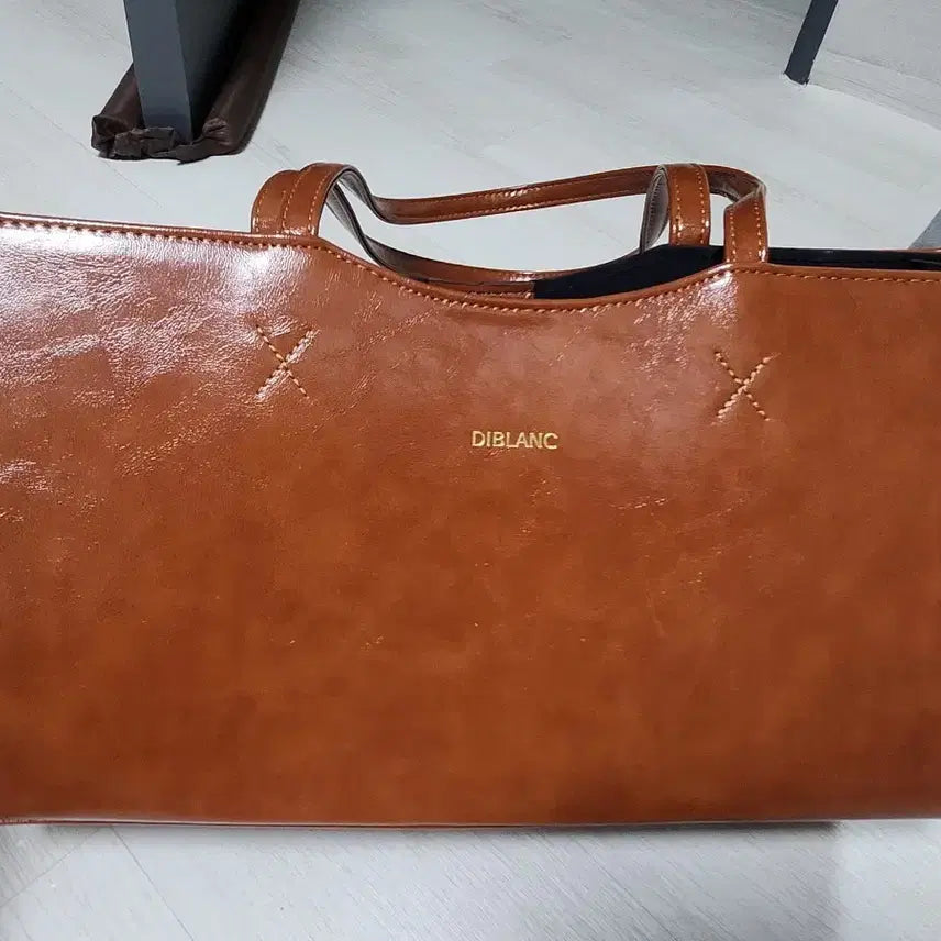 [BUNJANG] DIBLANC Brown Tote Bag / 디블랑 DIBLANC 브라운 토트백