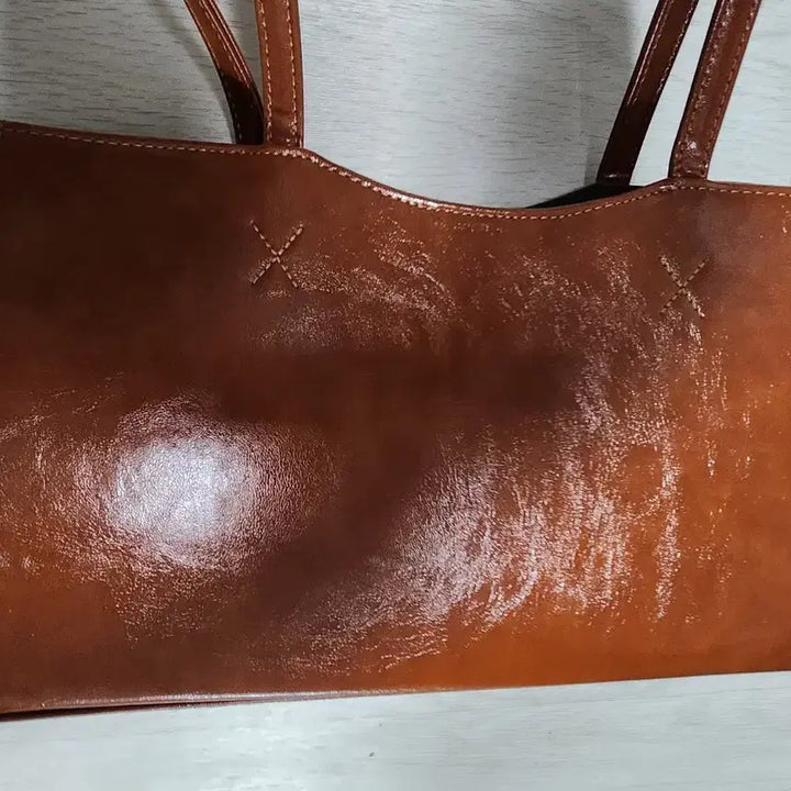 [BUNJANG] DIBLANC Brown Tote Bag / 디블랑 DIBLANC 브라운 토트백