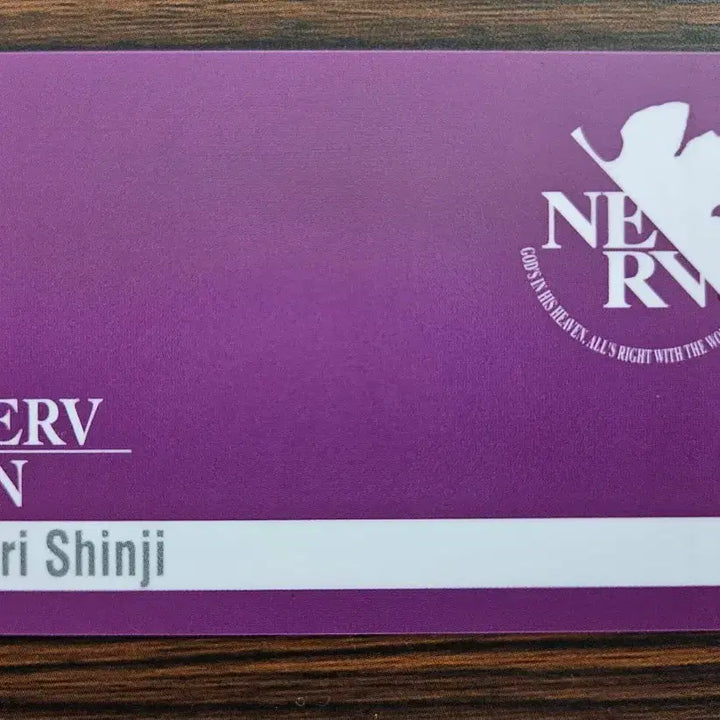 [BUNJANG] Evangelion Ikari Shinji ID Card / 에반게리온 id카드 이카리 신지