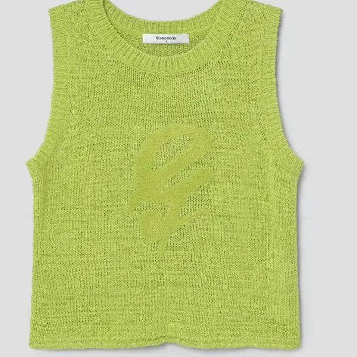 [BUNJANG] 8 Seconds Embroidered Vest / 에잇세컨즈 자수 베스트