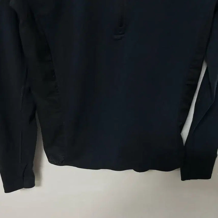 [SOLD OUT] 55 나이키 러닝 드라이핏 기능성 스판 반집업 후드티 정품