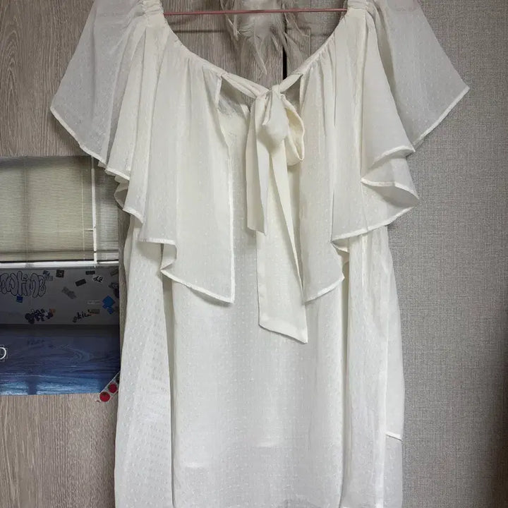 [BUNJANG] Maru Vintage Layered Angel Blouse / 마루 빈티지 백리본 레이어드 천사 블라우스