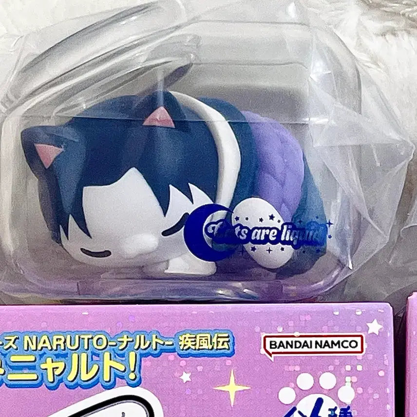 [BUNJANG] Naruto Mega Cat Oyasumi Sasuke Figure / 미개봉) 나루토 메가캣 오야스미 사스케