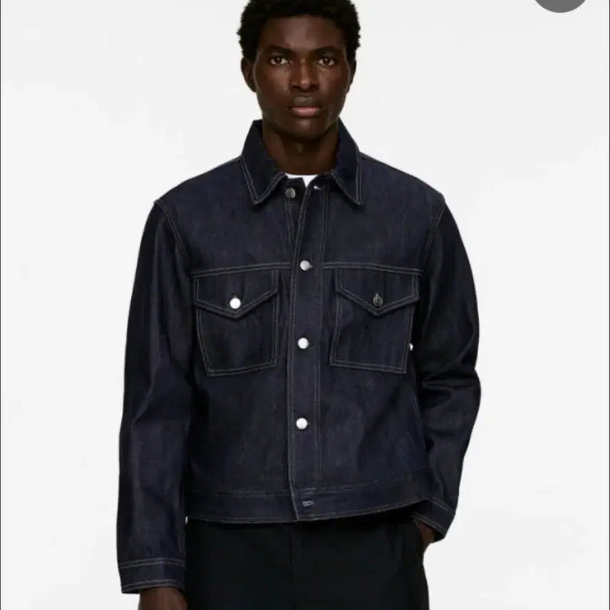 [BUNJANG] Arket Low Denim Jacket / 아르켓 로우 데님 자켓
