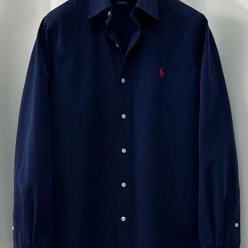 [SOLD OUT] 폴로 랄프로렌 로얄 네이비 버튼다운 셔츠
