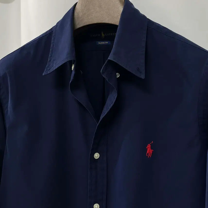[SOLD OUT] 폴로 랄프로렌 로얄 네이비 버튼다운 셔츠