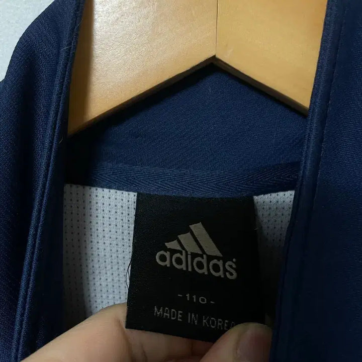 [BUNJANG] Adidas Loose Fit Track Top Zip-up Jersey / 110 아디다스 루즈핏 트랙탑 져지 집업 정품