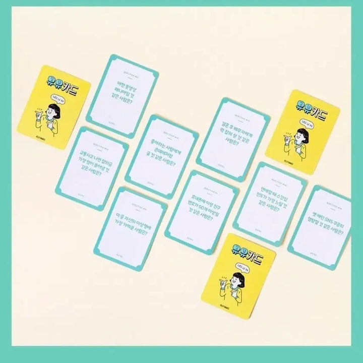 [BUNJANG] U:U Card Group Gathering Card Game / 유유카드 단체모임/엠티/술자리 카드게임