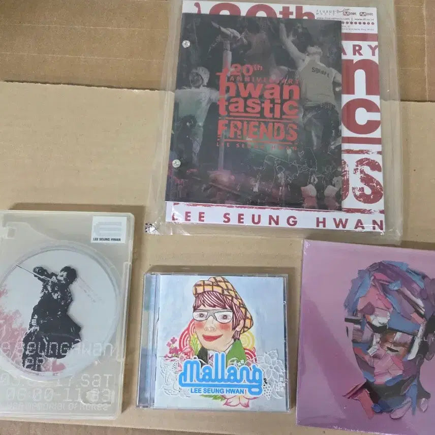 [BUNJANG] Lee Seung Hwan Album Collection + DVD / 이승환 총4장 [음반3장 + 디비디1장]