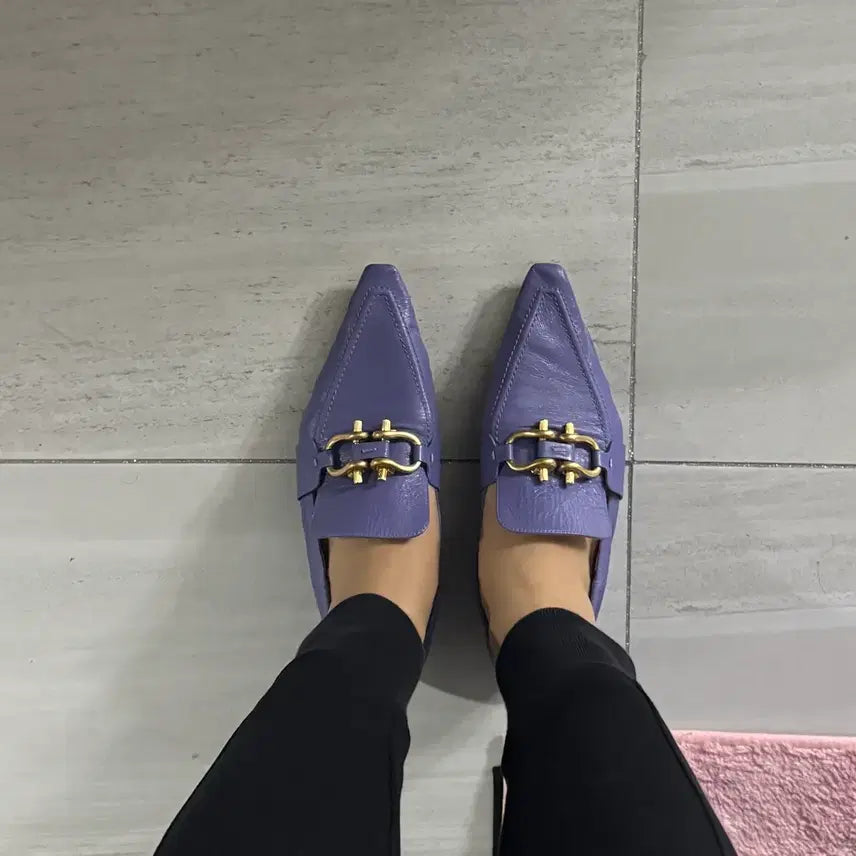 [BUNJANG] Bottega Veneta Moccasins Lavender / [정품] 보테가 베네타 모카신 라벤더