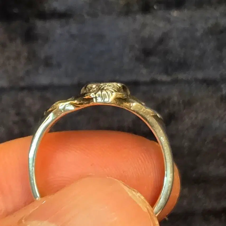 [BUNJANG] Elephant Silver Ring Size 12 / 코끼리 은반지 12호