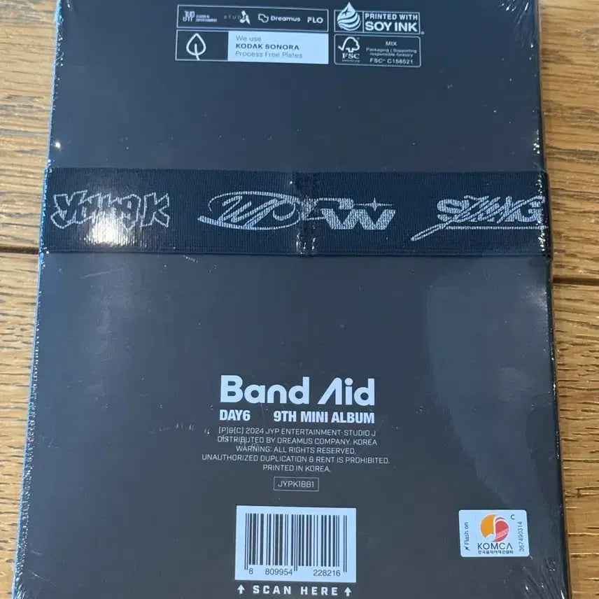 [BUNJANG] Day6 Band Aid Mini Album Vol. 9 (Sealed) / 데이식스 미니9집 밴드에이드 미개봉