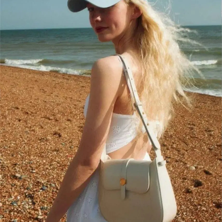 [BUNJANG] Lememé Sac Nouvelle Ivory Bag / 르메메 Sac Nouvelle 삭 누벨르 아이보리 **쁘띠X