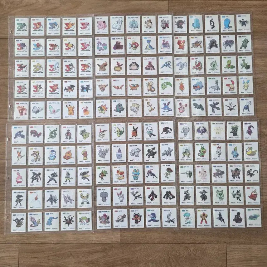 [SOLD OUT] 포켓몬 30주년 시즌5 띠부씰 전종