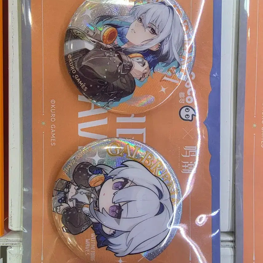[BUNJANG] CoCo x Mingjo Galbrena Can Badge Set / 명조 x CoCo 콜라보 갈브레나 캔뱃지 세트