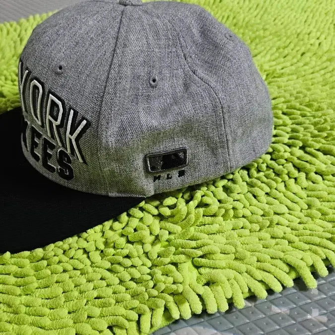 [BUNJANG] MLB New York Yankees Baseball Snapback Hat Grey/Black / MLB뉴욕 양키즈 야구모자 스냅백 회색/검정