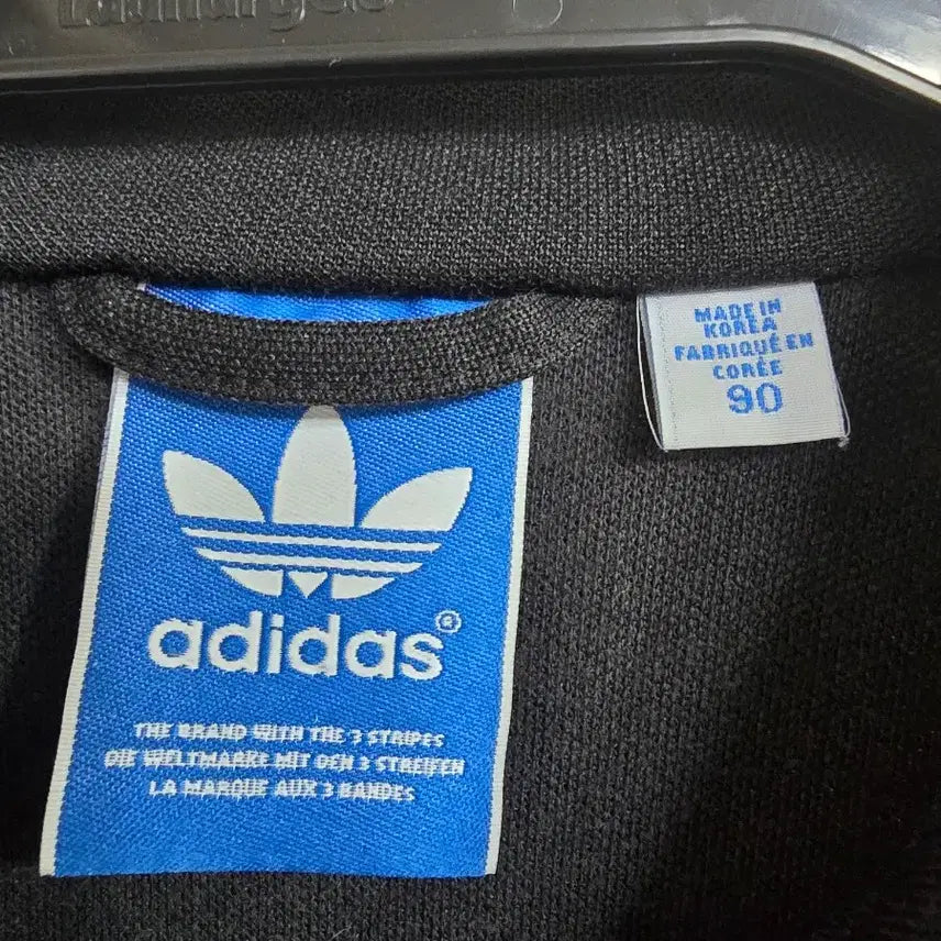 [BUNJANG] Adidas Three-Stripe Track Top Black / 아디다스 삼선 트랙탑 블랙 (1926)