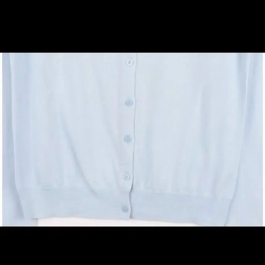 [SOLD OUT] UNIQLO 유니클로 라이트블루 하늘색 코튼 가디건