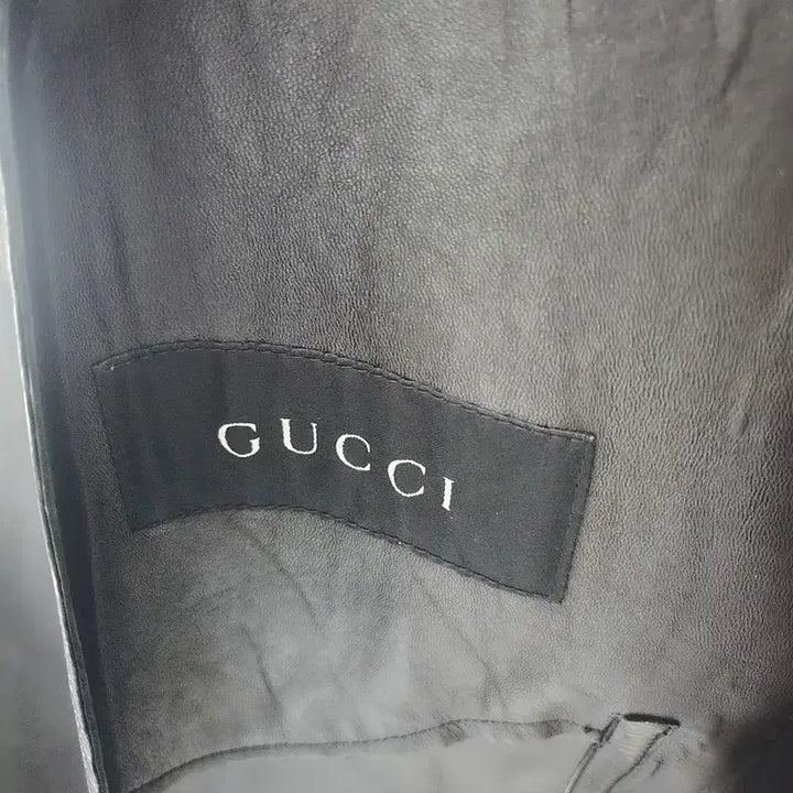 [SOLD OUT] [희귀/정품] 구찌 14FW 런웨이 피스 울-레더 하이브리드 바이커코트