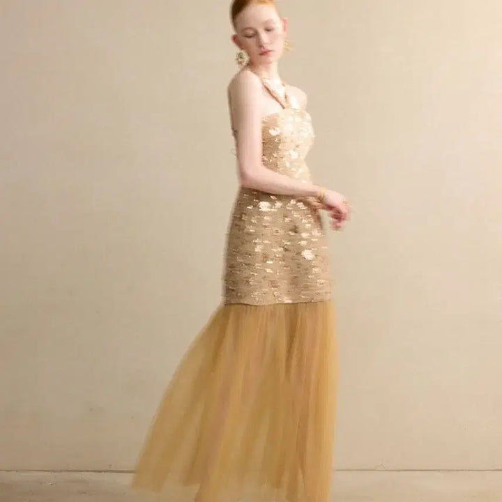 [BUNJANG] Sinsden Stardust Tulle Dress / [신스덴] 스타더스트 튤 원피스