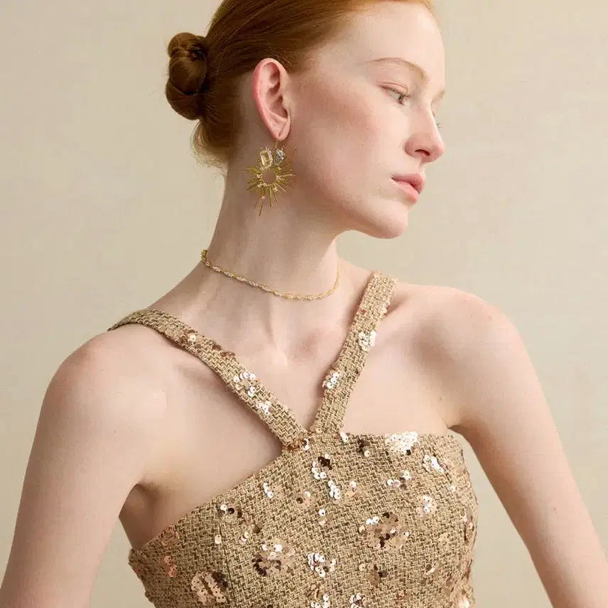 [BUNJANG] Sinsden Stardust Tulle Dress / [신스덴] 스타더스트 튤 원피스