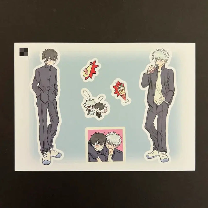 [BUNJANG] Gintama Gintoki Hijikata Sticker Set / 은혼 긴타마 고고마님 긴토키 히지카타 긴히지 삼젯 스티커 굿즈