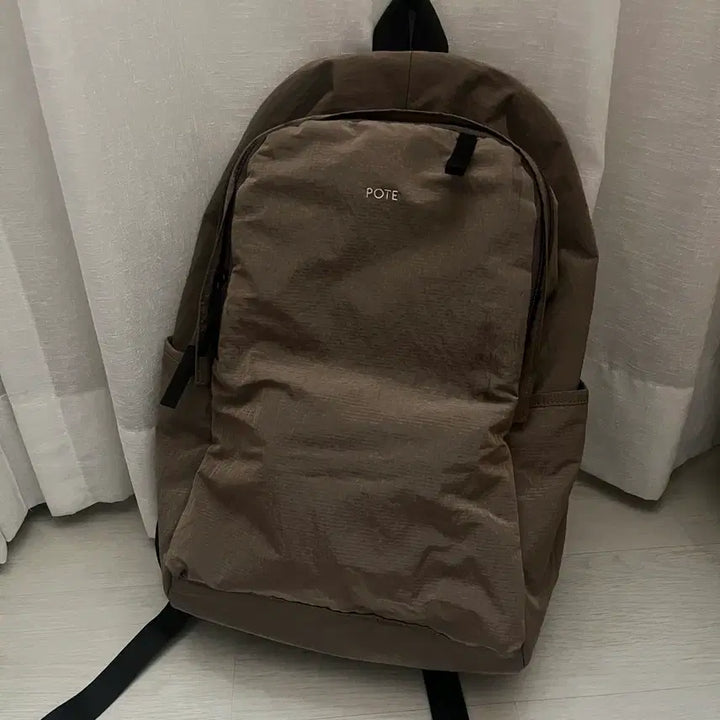 [BUNJANG] POTE Backpack Mocha / 포테 백팩 모카