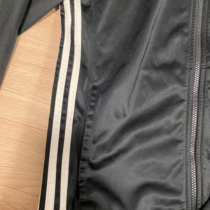 [BUNJANG] Adidas High Neck Zip-Up Jacket Black Size 95 / 아디다스 저지 하이넥 집업 자켓 95사이즈