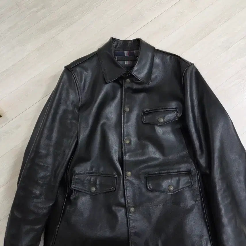 [BUNJANG] Breckman Style Horsehide Car Coat / 브레이크맨st 말가죽 카코트 4xl (한국 105정도)