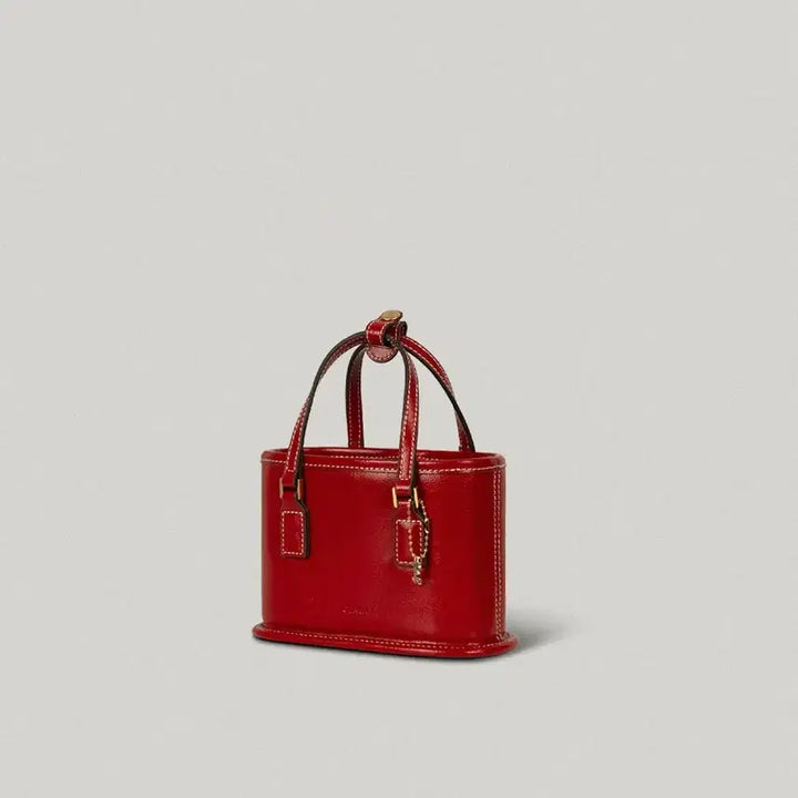 [SOLD OUT] 폴뉴아 쁘띠 버로우백 스티치 레드
