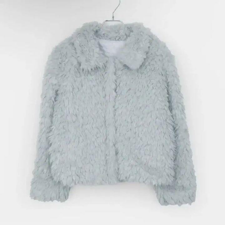 [BUNJANG] Faux Fur Jacket / 카라 퍼 자켓