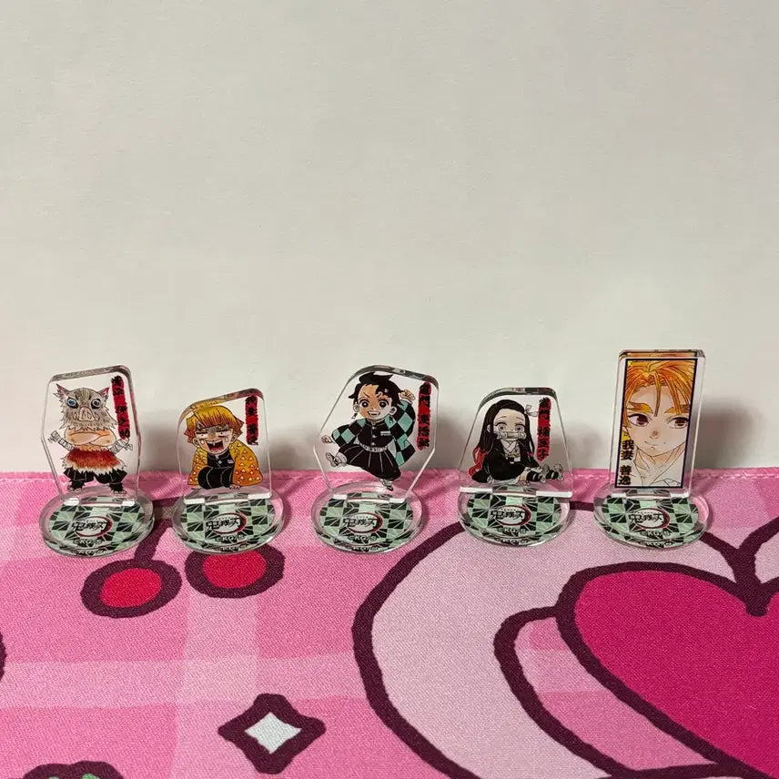 [BUNJANG] Demon Slayer Mini Acrylic Goods Bundle Set / (일괄) 귀멸의 칼날 미니 아크릴 굿즈