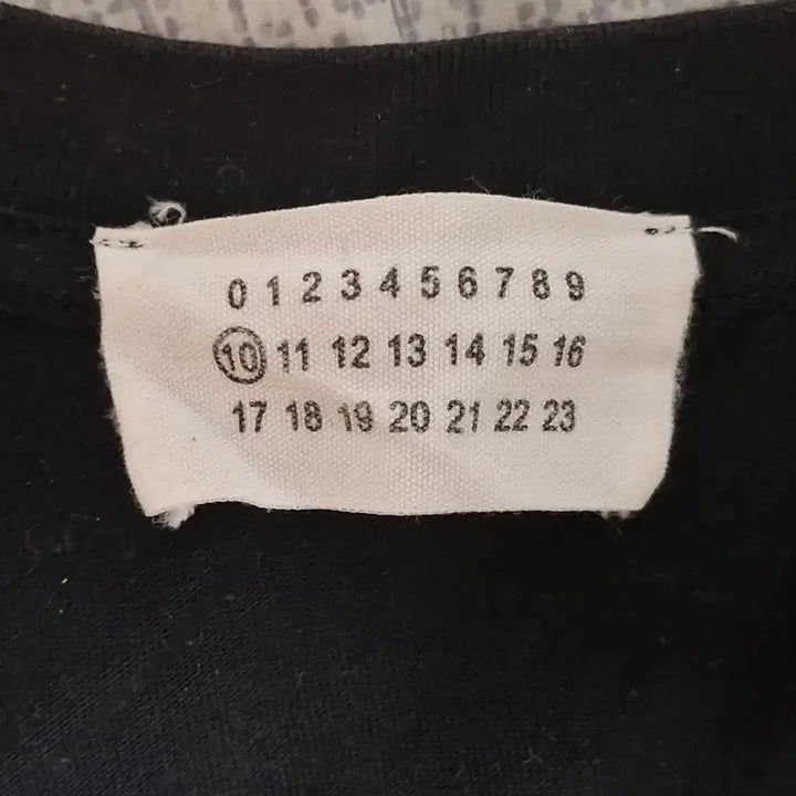 [BUNJANG] Maison Margiela Golf Luxury Numbering T-Shirt / (득템 찬스) 메종마르지엘라 골프 럭셔리 넘버링 반팔 105