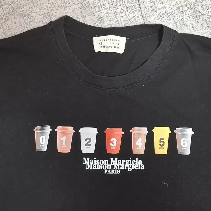 [BUNJANG] Maison Margiela Golf Luxury Numbering T-Shirt / (득템 찬스) 메종마르지엘라 골프 럭셔리 넘버링 반팔 105
