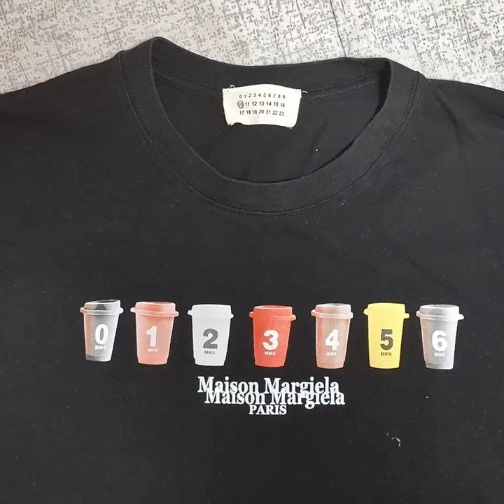 [BUNJANG] Maison Margiela Golf Luxury Numbering T-Shirt / (득템 찬스) 메종마르지엘라 골프 럭셔리 넘버링 반팔 105
