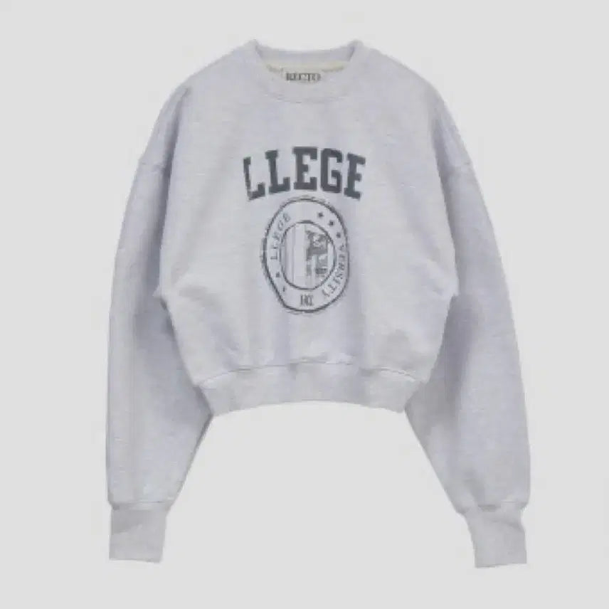[SOLD OUT] 랙토 LLEGE 남성 크롭 맨투맨 스웻셔츠