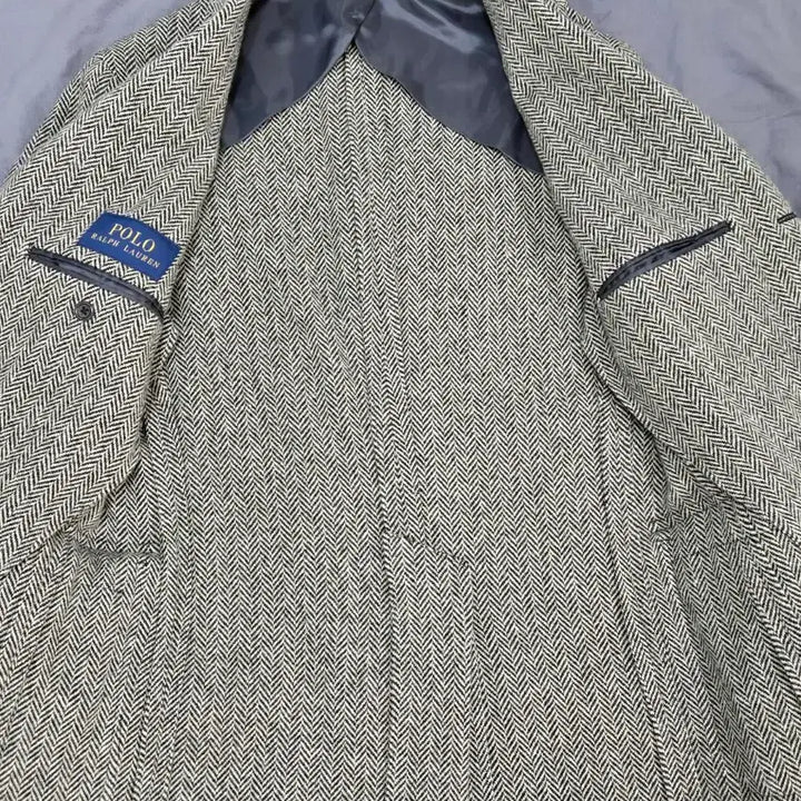 [BUNJANG] Polo Ralph Lauren Herringbone Tweed Jacket / 폴로 랄프로렌 헤링본 트위드 자켓
