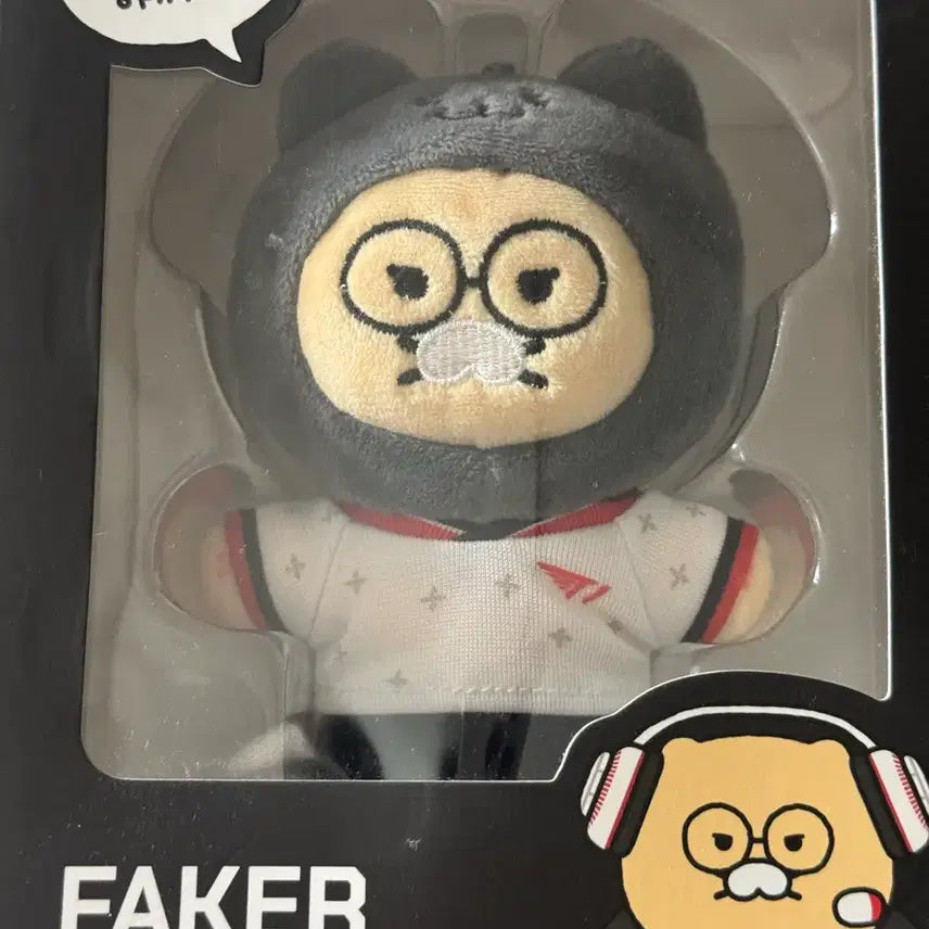 [BUNJANG] T1 Faker Doll (Photocard Included) / 티원 카카오 페이커 인형 (포카 포함)