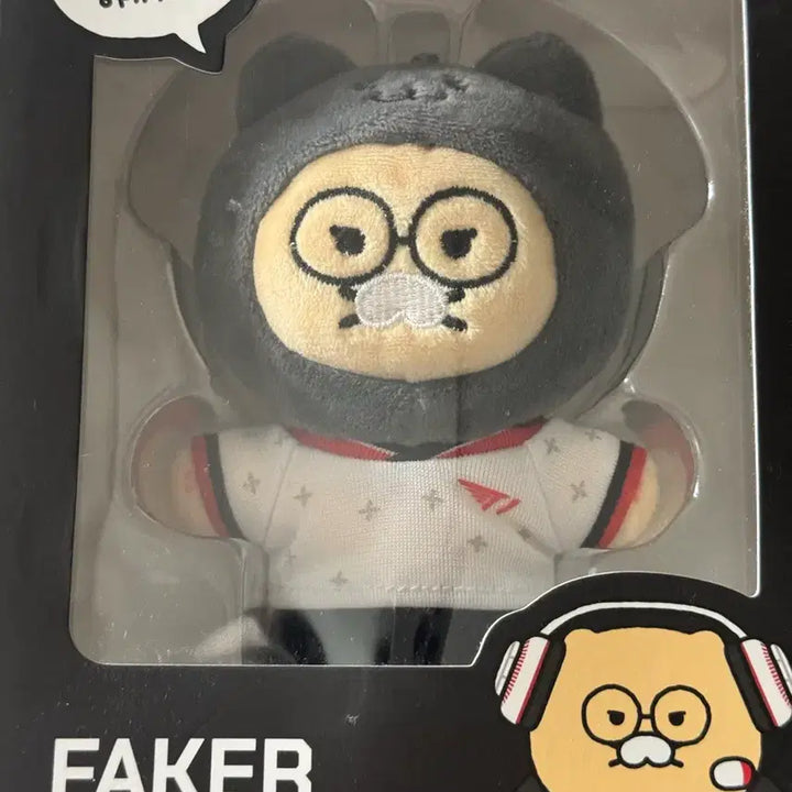 [BUNJANG] T1 Faker Doll (Photocard Included) / 티원 카카오 페이커 인형 (포카 포함)