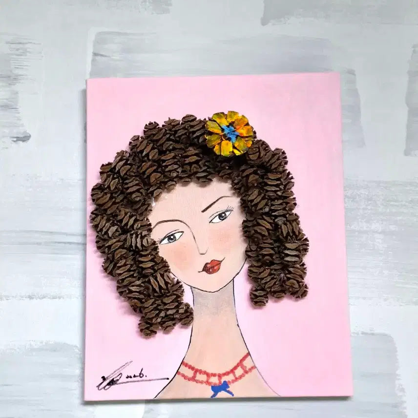 [BUNJANG] Romantic Woman Painting / 낭만적인 여인