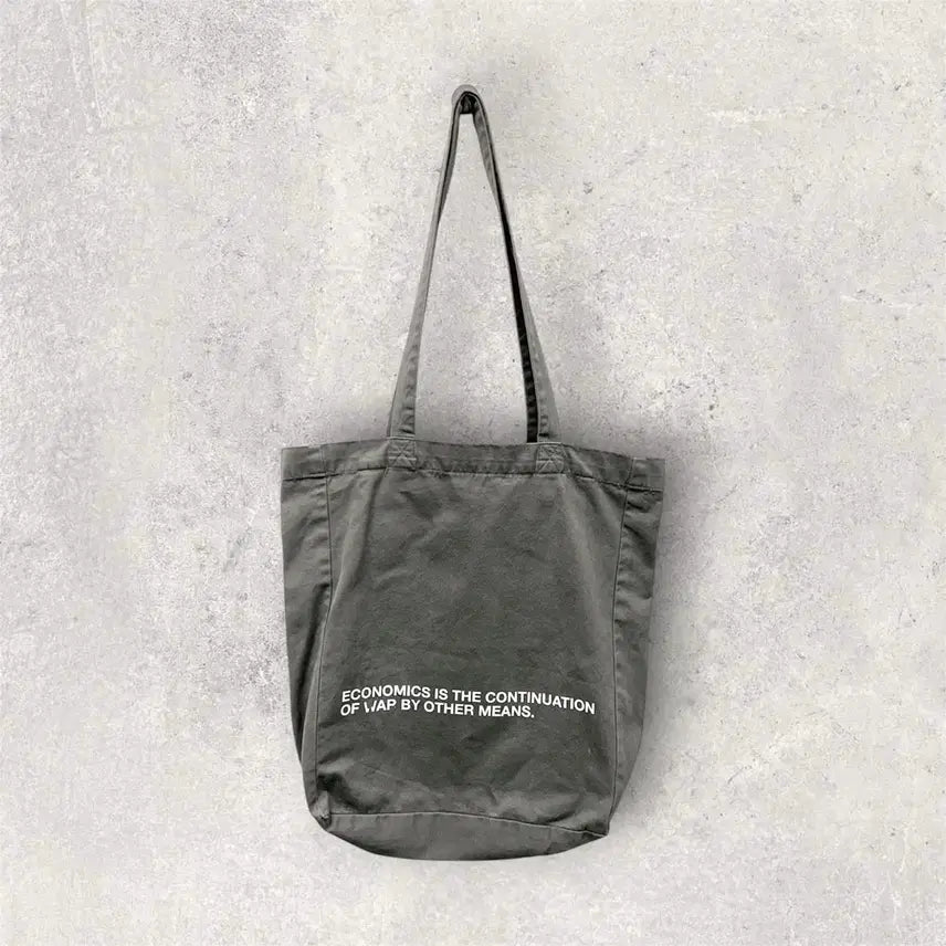[BUNJANG] A.P.C 35th Anniversary Respect Tote Bag / A.P.C 35주년 기념 리스펙트 토트백 카키 (B310)