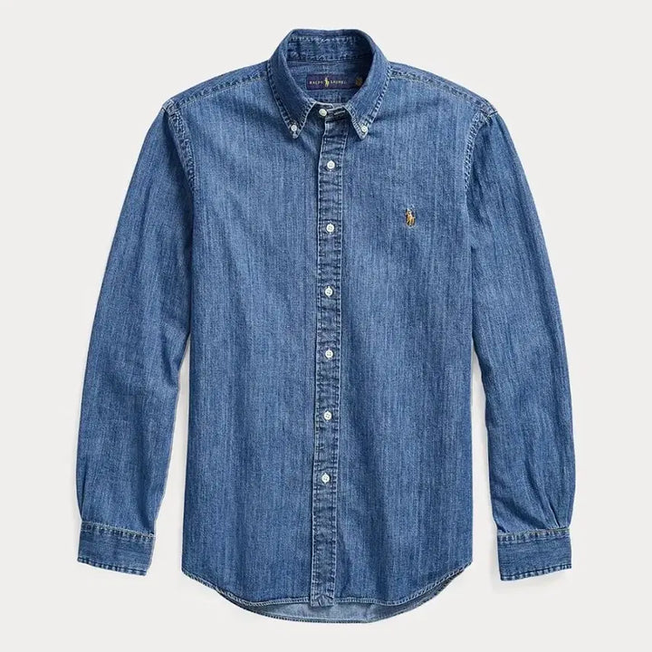 [BUNJANG] Polo Ralph Lauren Denim Shirt (Unisex) / [새상품/무배]폴로 데님셔츠 청남방 남녀공용