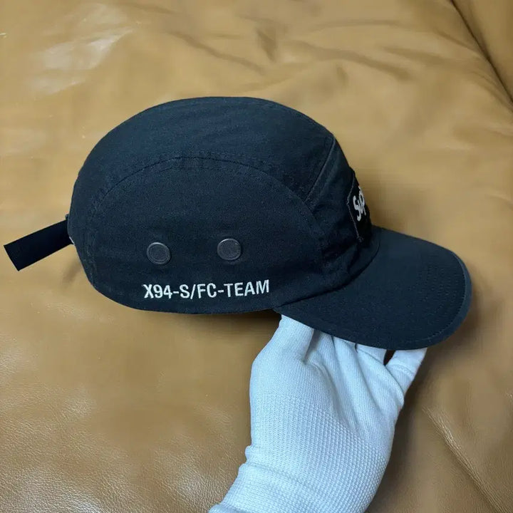 [BUNJANG] Supreme Camp Cap Military Black Hat / 슈프림 캠프캡 모자 박스로고 22ss 밀리터리 블랙