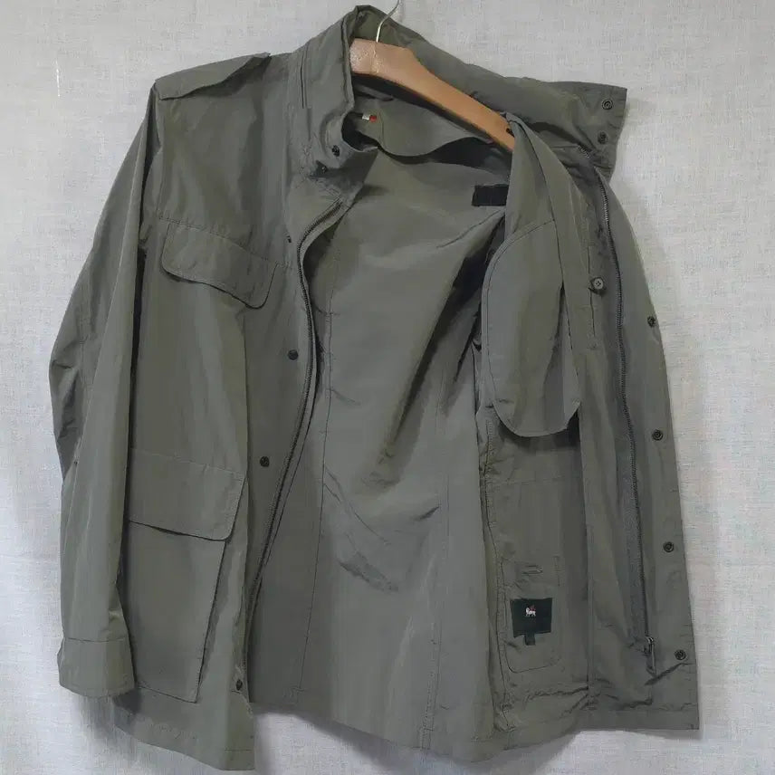 [SOLD OUT] 마에스트로 LG패션 카키 야상 자켓 바람막이 점퍼 95