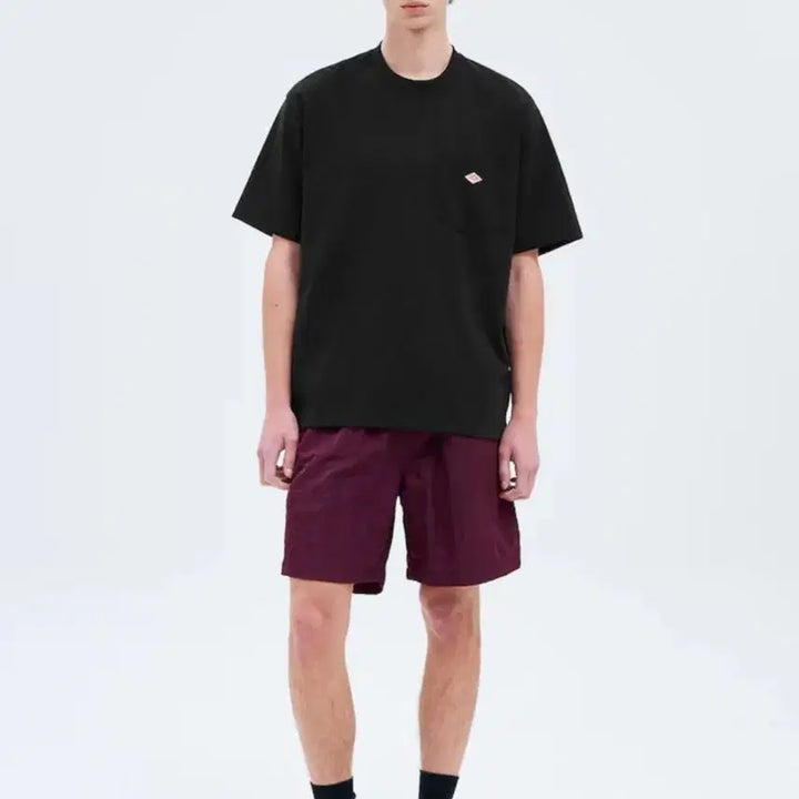 [BUNJANG] DANTON Pocket Short Sleeve T-shirt / DANTON 단톤 포켓 반팔 티셔츠