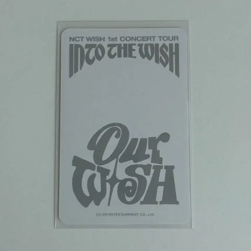 [SOLD OUT] 엔시티위시 아워위시 트레카 숀쿨 포카 시온 리쿠